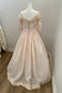 Phyllis: Blush Pink 1960s Ballgown