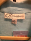 Linen Blue Top W/ Black Detailing (L)