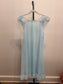 VTG Baby Blue Ruffle Night (M)
