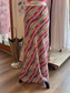 Long Multi Colored Skirt (L)