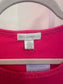 Pink Blouse W/ Embordered/Beaded Detail (SP)