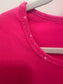 Pink Blouse W/ Embordered/Beaded Detail (SP)