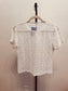 Sheer White Lace Top (M)