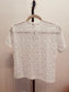 Sheer White Lace Top (M)