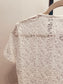 Sheer White Lace Top (M)