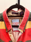 90s Colorblock Stripe Button-Up