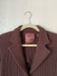 525 America Brown Fitted Cardigan (M)