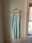 VTG Aqua Slip Dress - NWT