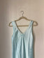 VTG Aqua Slip Dress - NWT