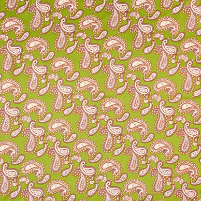 Classic Paisley Silk-Feel Polyester Bandana