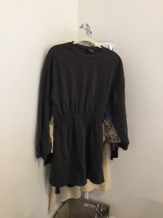 *H&M | Gray LS Dress (S)