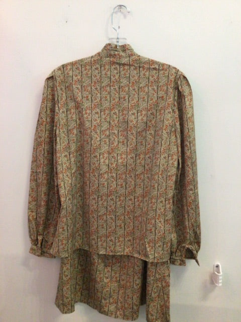 *Alexandria  | Collared shirt and skirt set (S)