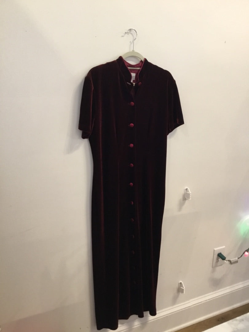 *KC Spencer | Velvet Maxi Dress (12)