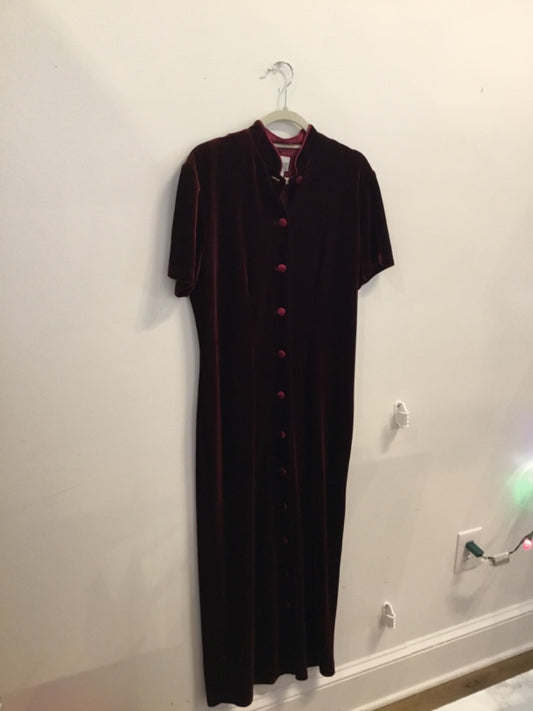 *KC Spencer | Velvet Maxi Dress (12)