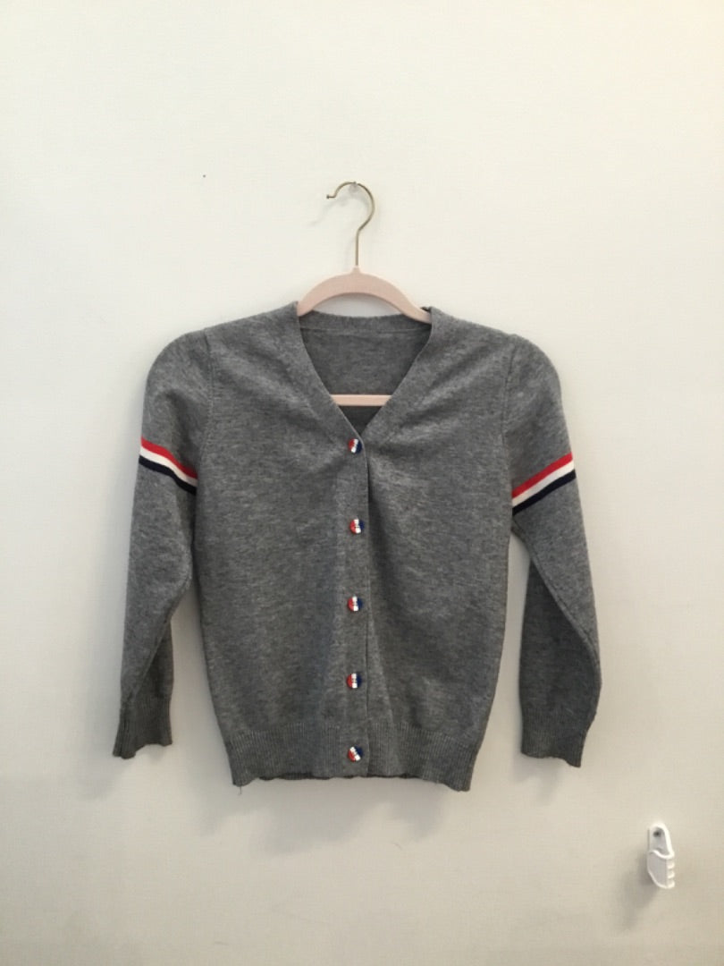 *No Label | Cardigan with Stripes (XS)