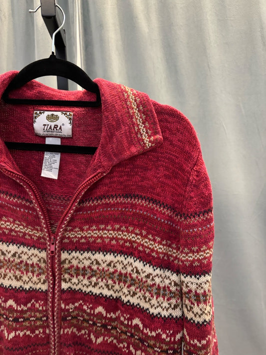 *Tiara | Zip Collared Sweater (M)