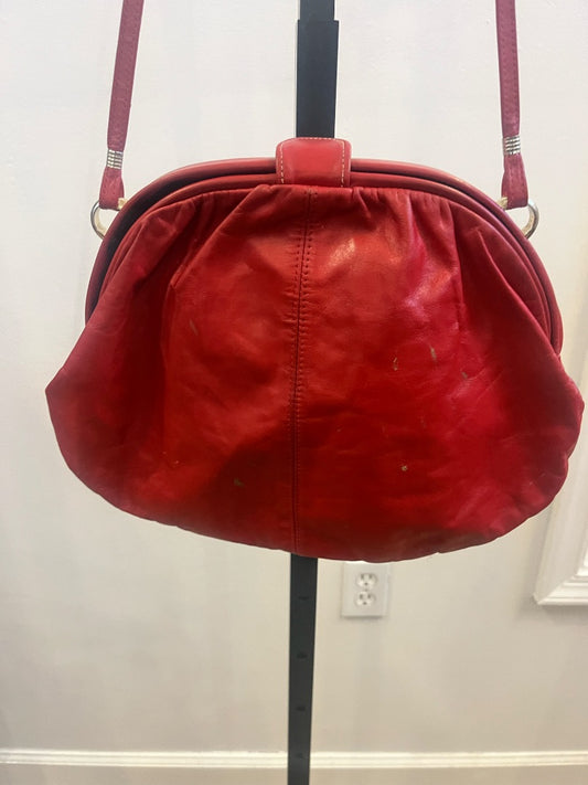 *No Label | Red Purse (Crossbody)