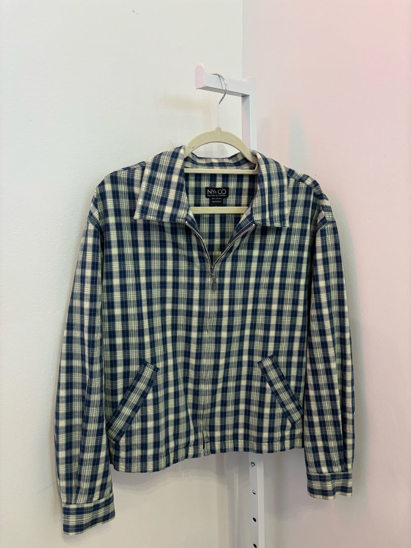 *NY & Co | Plaid Jacket (L)