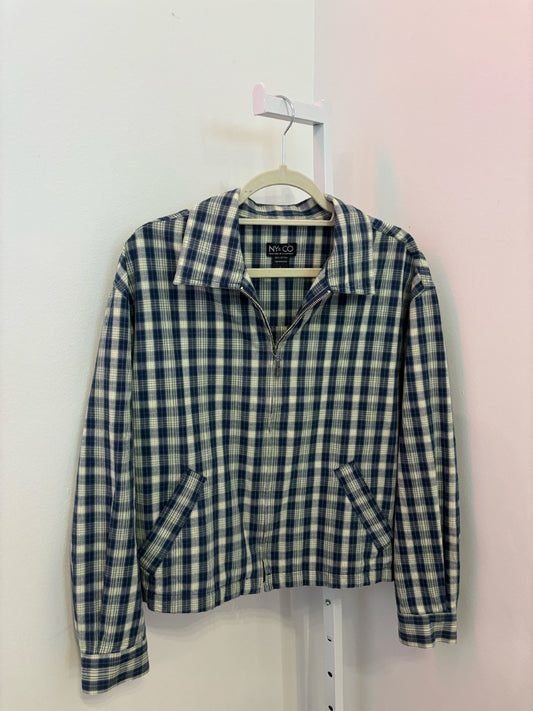 *NY & Co | Plaid Jacket (L)
