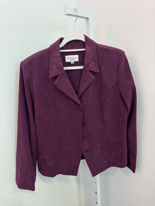 *Studio 1 | Suede Blazer (16)