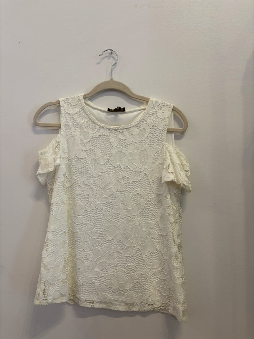 *Melissa Page | Open Shoulder Blouse (M)