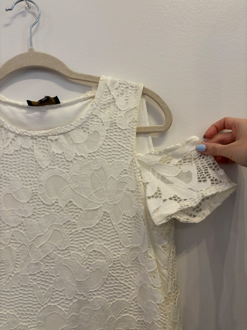 *Melissa Page | Open Shoulder Blouse (M)