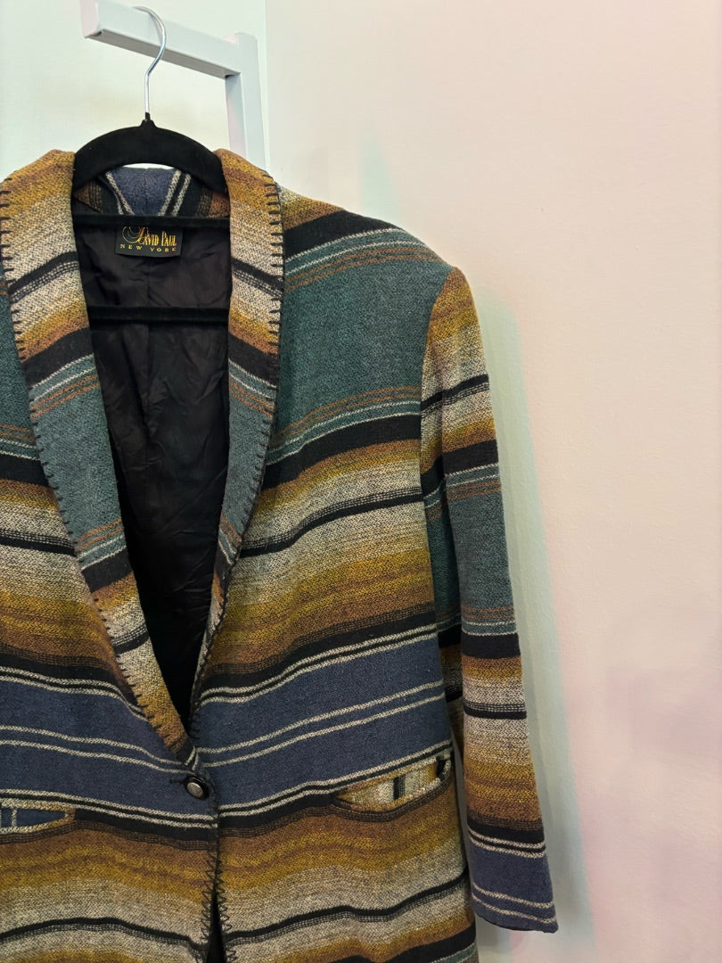 *David Paul | Stripe Blazer (L)