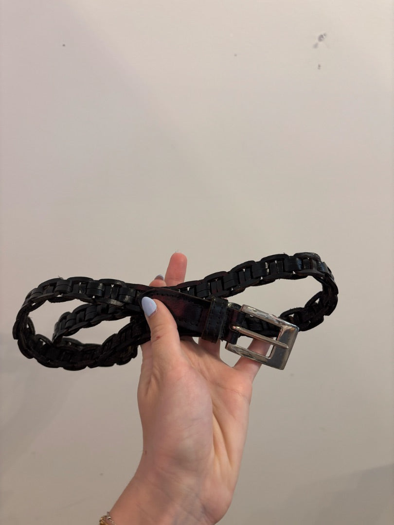 *VTG | Black Woven Belt (OSFM)
