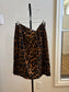 *Talbots | Velvet Leopard Skirt (12)
