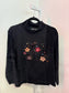 *ERIKA | Floral Black Top (L)