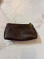 *Handmade Leather | Zip Pouch (Brown)