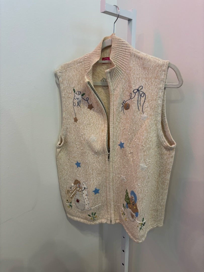 *Cappagallo | Snowman Vest (L)