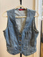 *X2 | Denim Vest (L)