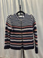 *Liz Claiborne | Striped Zip Sweater (S)