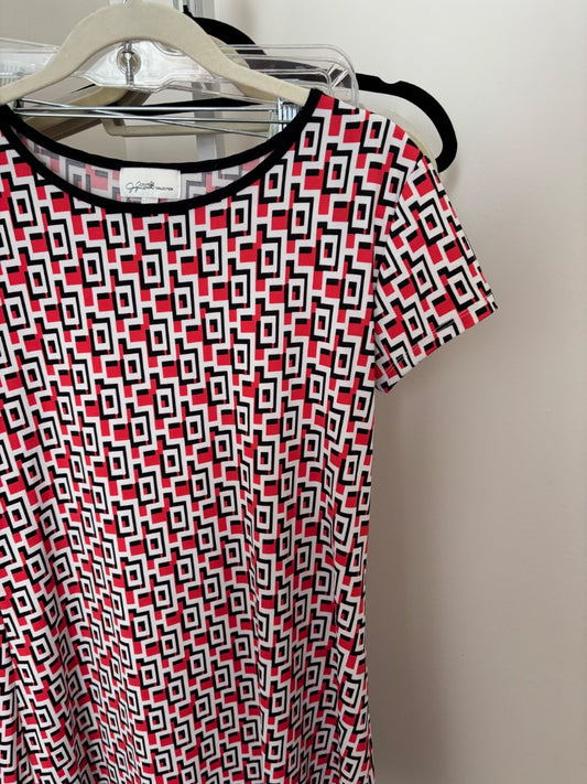 *Jaclyn Smith | Geometric Dress (M)