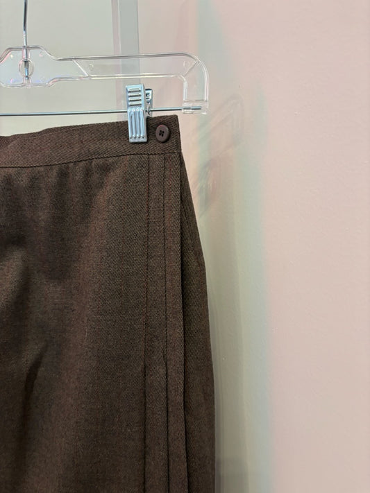 *No Label | Gray Pencil Skirt (S)