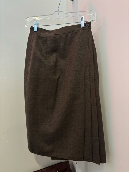 *No Label | Gray Pencil Skirt (S)