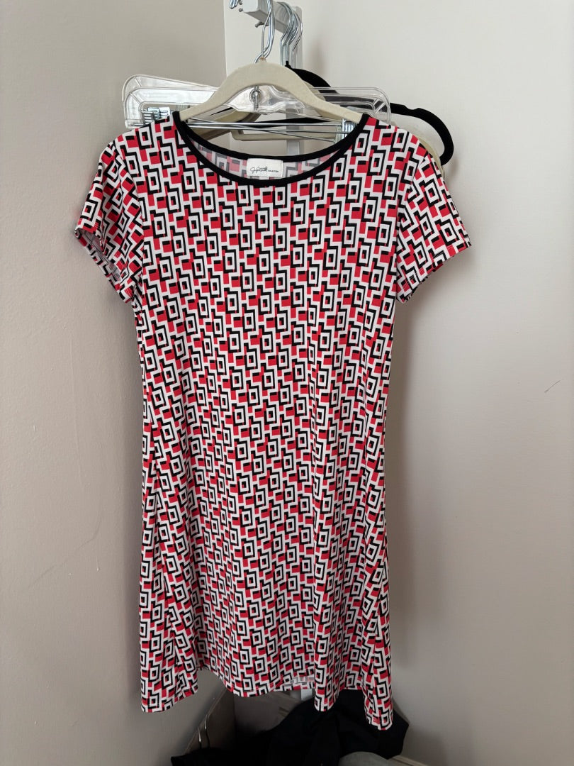 *Jaclyn Smith | Geometric Dress (M)