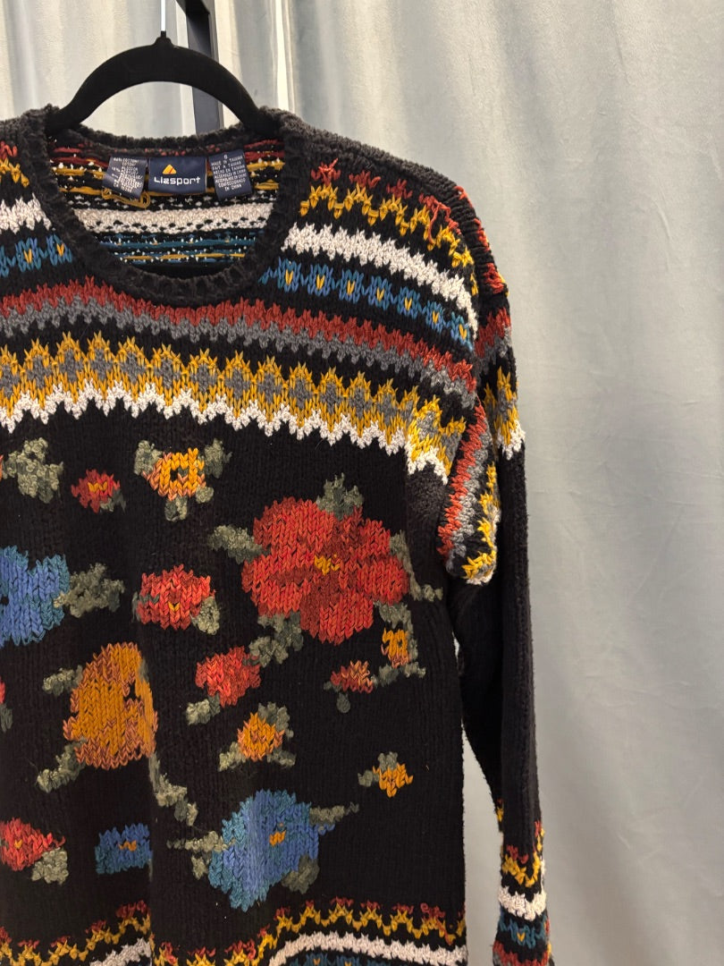 *Lizsport | Floral Sweater (S)