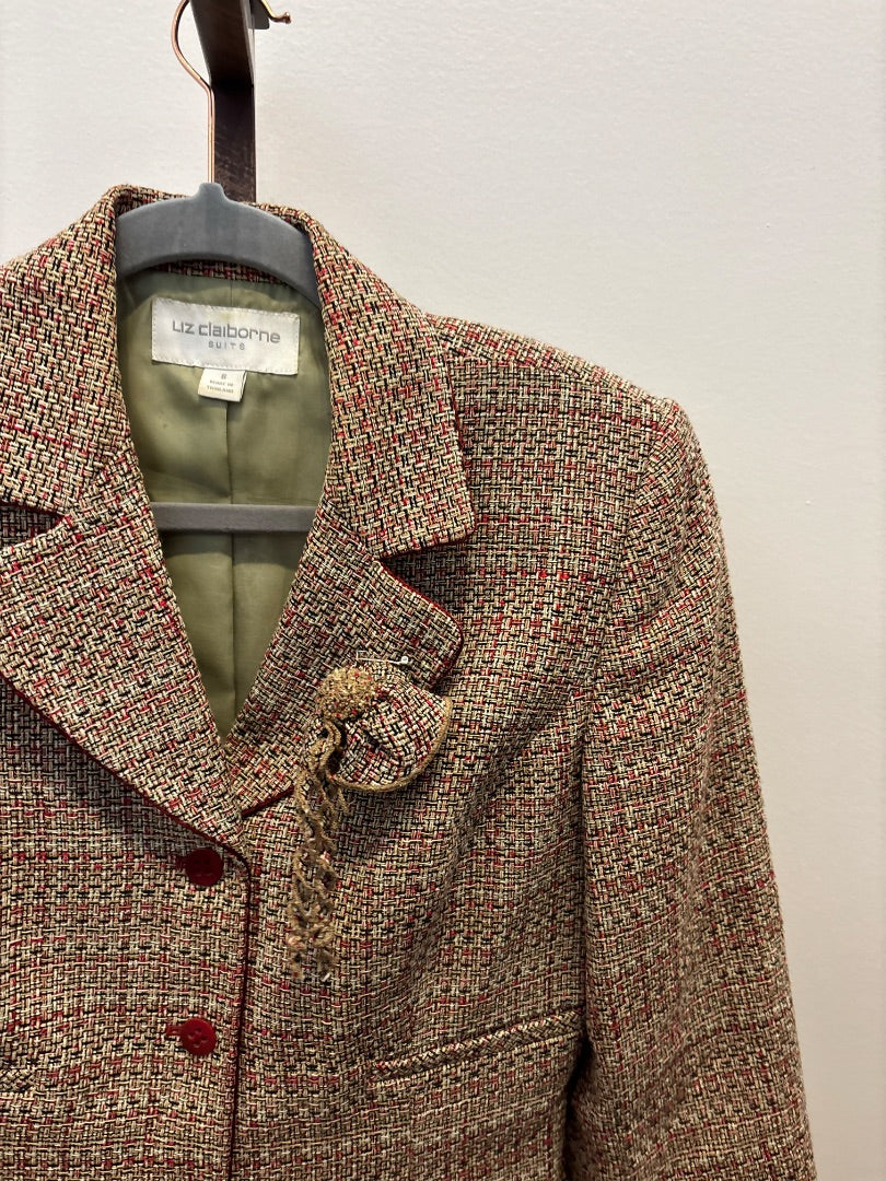 *Liz Claiborne | Tweed Blazer (8)