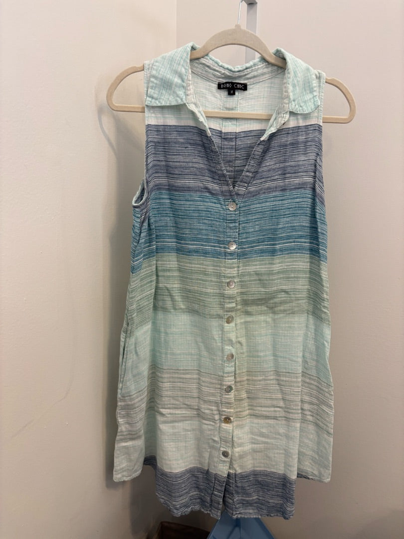 *Boho Chic | Linen Dress (M)