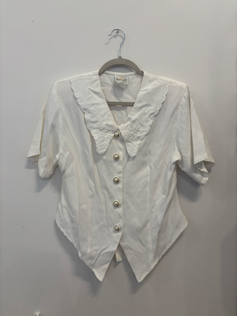 *Bentley | Collared Blouse (M)