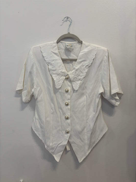 *Bentley | Collared Blouse (M)
