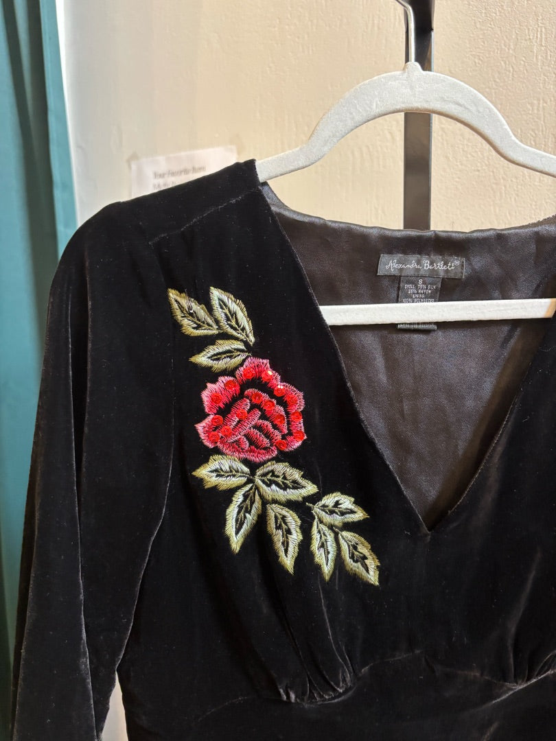 *Alexandra Bartlett | Velvet Top (S)