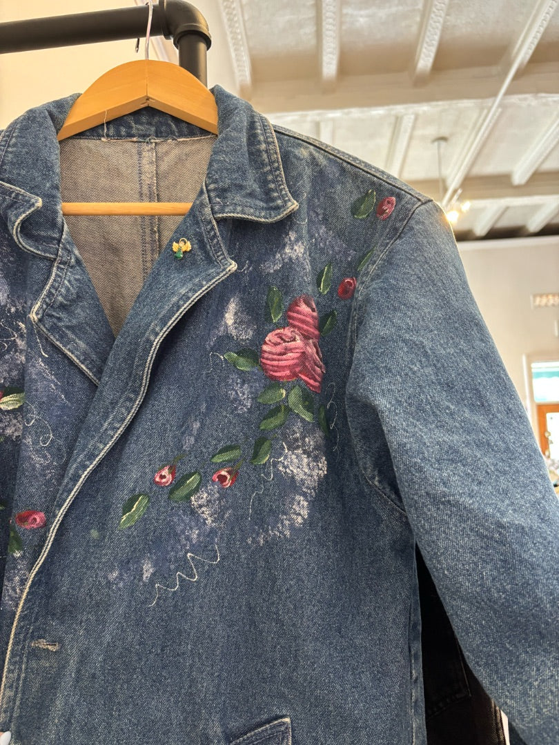 *VTG | Denim Trench Coat (L)