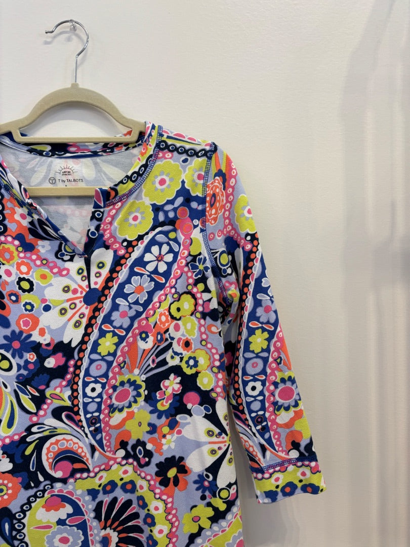 *Talbots | Floral Blouse (S)