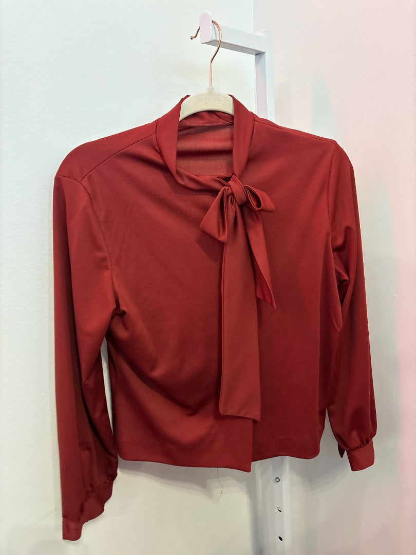 *VTG | Blouse with Tie (M)