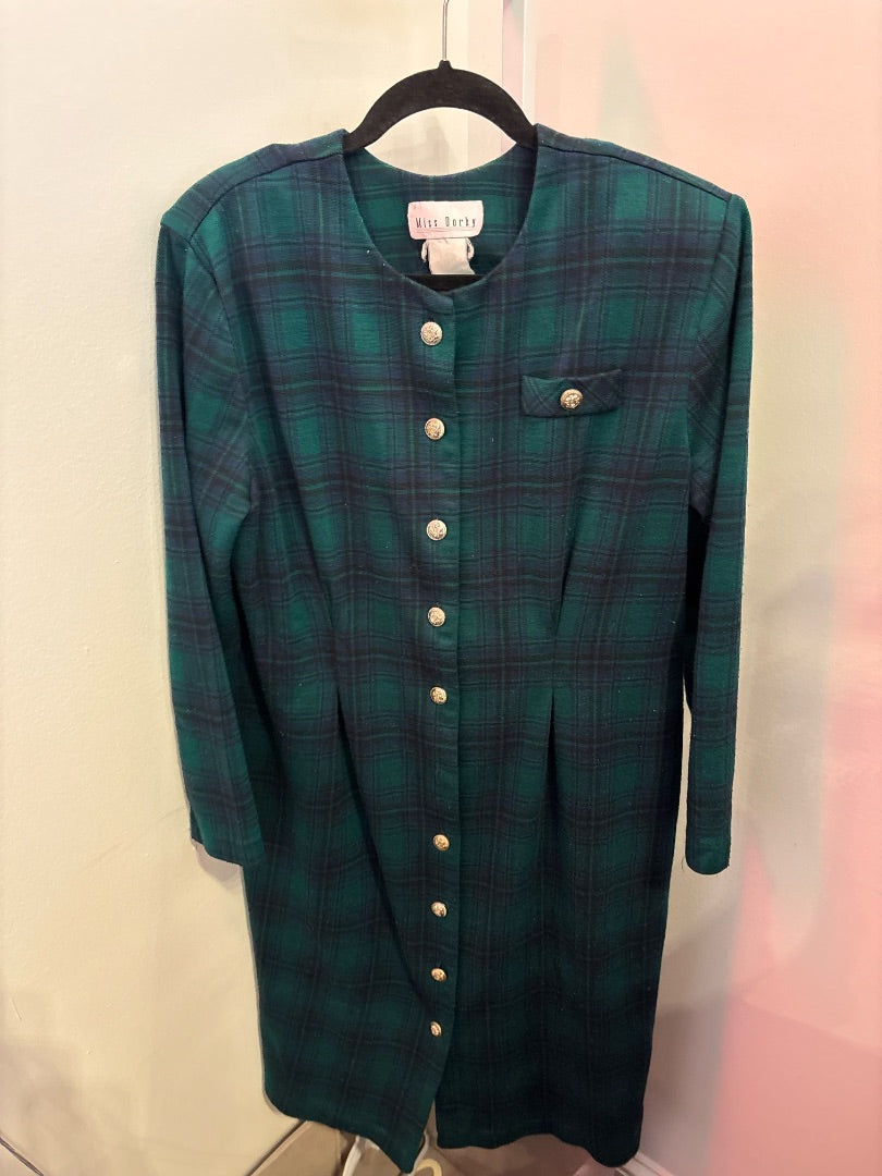 *Miss Dorby | Plaid Dress (L)