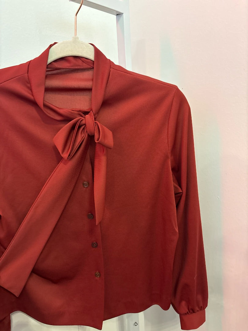 *VTG | Blouse with Tie (M)