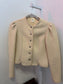 *No Label | Cream Suit Jacket (S)